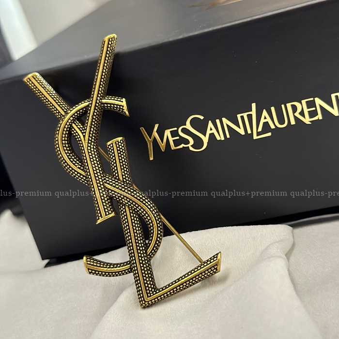 입생로랑 오피움 YSL 브로치