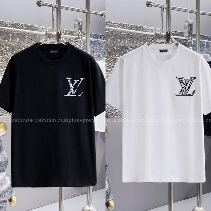 [국내배송] 루*비통 카모 LV 자수패치 반팔티(2color)